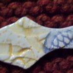 Ceramic Fish Pin