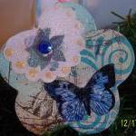 Butterfly Sparkle Ornament #3